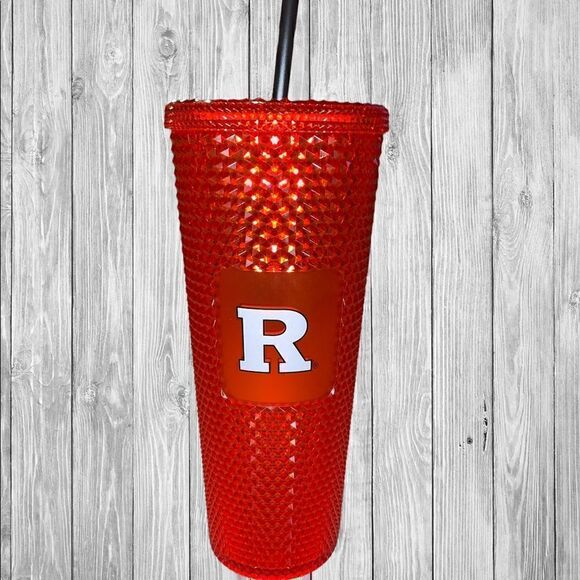 Starbucks Rutgers Studded Cup Tumbler College Collection BNWT - Picture 1 of 3